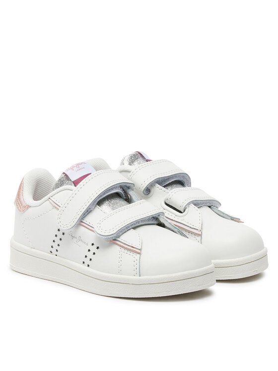 Pepe Jeans Снікерcи Pepe Jeans Player Night Gk PGS30601 Білий