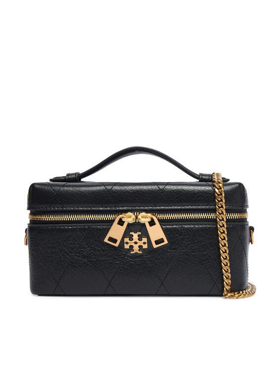 Tory Burch Сумка Tory Burch Charlie Quilted East-West 186036 Чорний