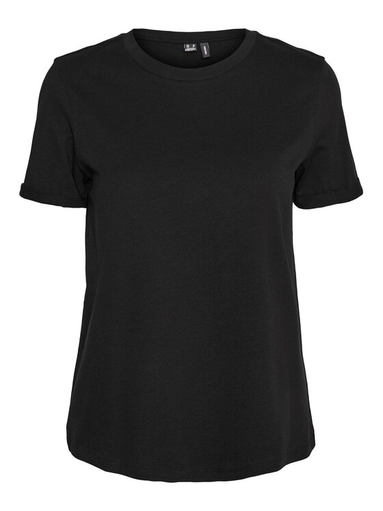 Vero Moda Vero Moda T-Shirt Paula 10243889 Μαύρο Regular Fit