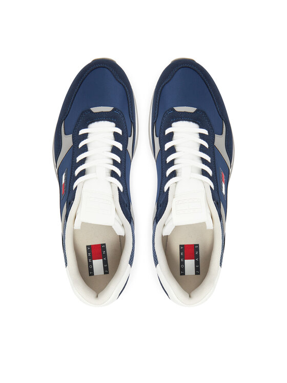 Tommy Jeans Sneakersy Tommy Jeans Tjm Runner Casual EM0EM01590 Tmavomodrá