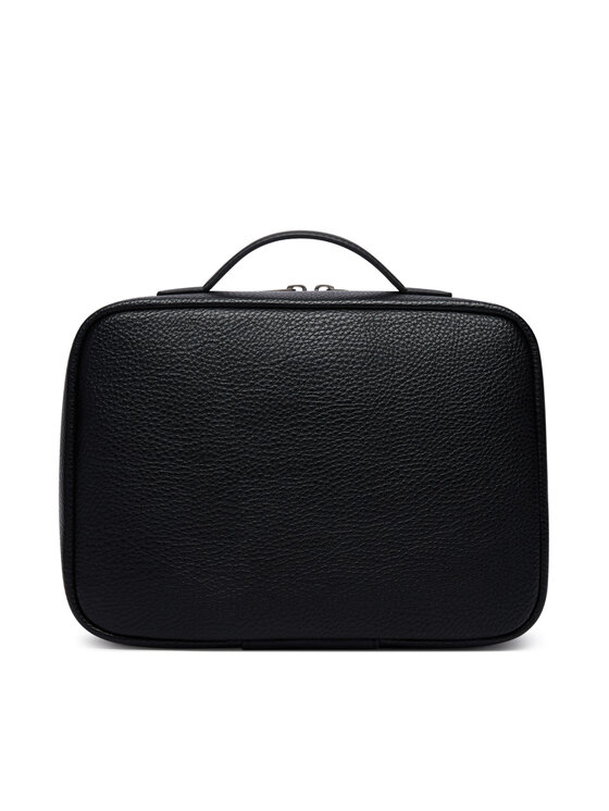 Tommy Hilfiger Несесер Tommy Hilfiger Th Central Travel Washbag AM0AM14550 Черен