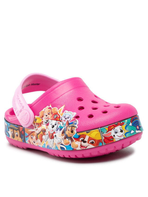 Crocs Шльопанці Crocs Crocsfl Paw Patrol Band Clg K 205509 Рожевий