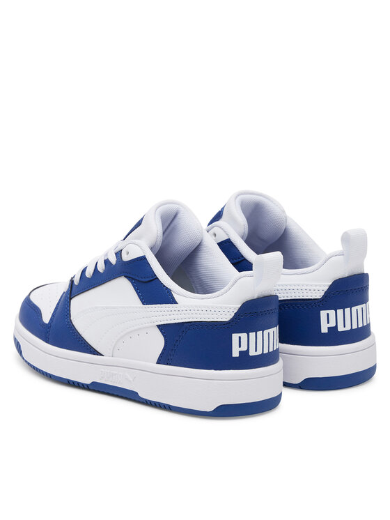Puma Снікерcи Puma Rebound V6 Lo Jr 393833 21 Білий