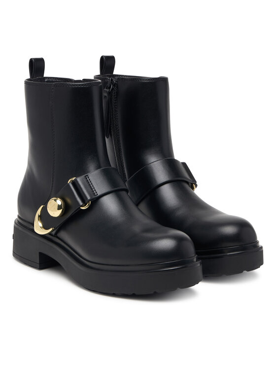 Armani Exchange Polokozačky Armani Exchange XW003093 AF18975 UC001 Černá