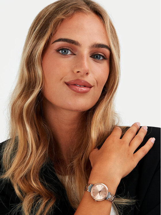 Trussardi Pulkstenis Trussardi R2453164506 Rozā zelts