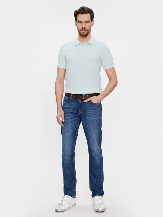 United Colors Of Benetton United Colors Of Benetton Поло 3089J3179 Голубий Regular Fit