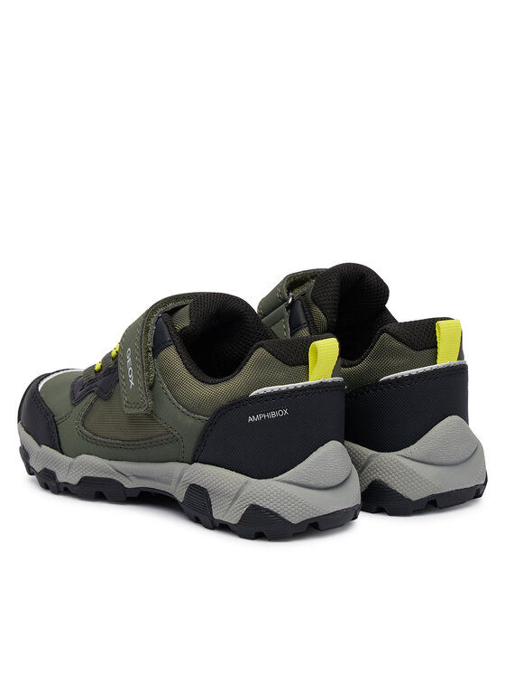 Geox Sneakersy Geox J Magnetar Boy B Abx J463ZB 050FU C0914 S Tmavě zelená