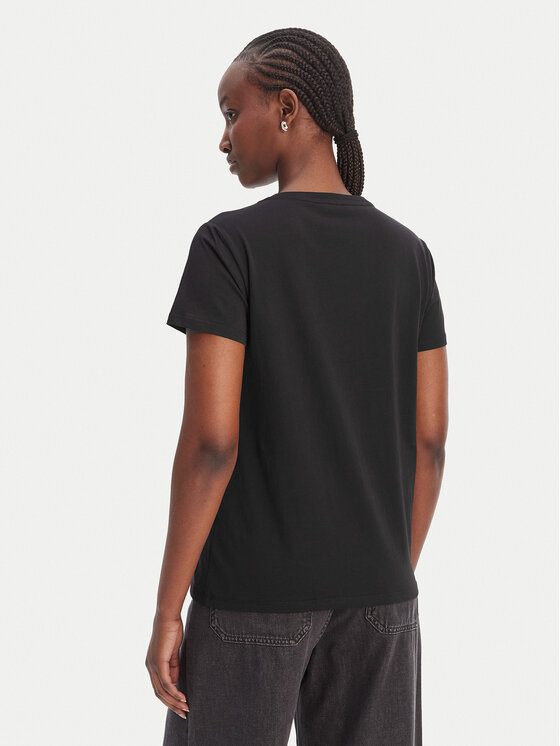 Liu Jo Sport Liu Jo Sport Camiseta TA6252 JS923 Negro Regular Fit