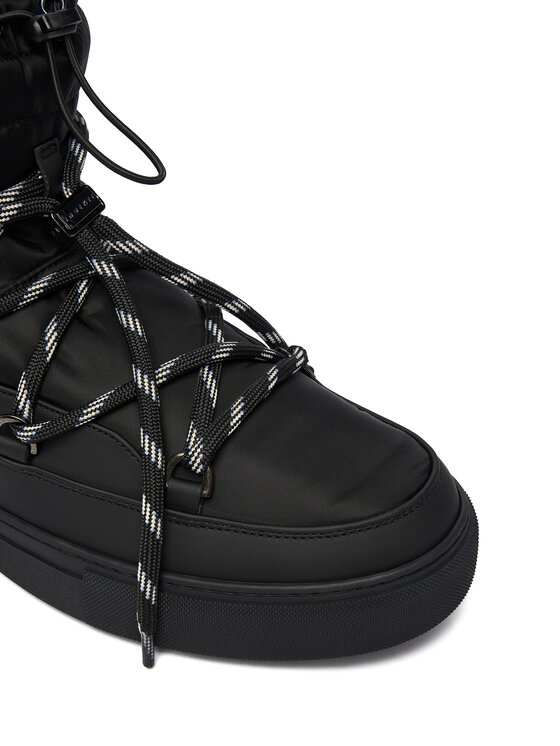 Inuikii Cizme de zăpadă Inuikii Puffer Sneaker 2001.003.0181.000 Negru