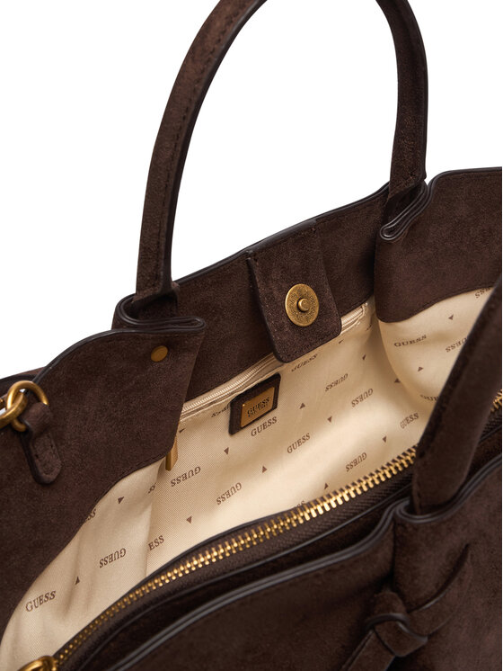 Guess Kabelka Guess Allegra HWSG22 37060 Tmavo hnedá
