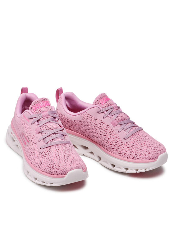 Skechers Маратонки за бягане Skechers Go Run Glide Step Flex 128890/PNK Розов