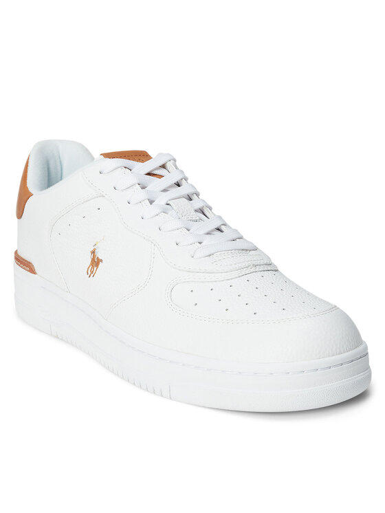 Polo Ralph Lauren Снікерcи Polo Ralph Lauren Masters Court 809923071002 Білий