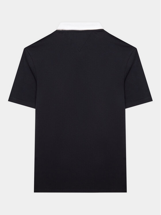 Tommy Hilfiger Tommy Hilfiger Pólóing KB0KB08155 Sötétkék Regular Fit