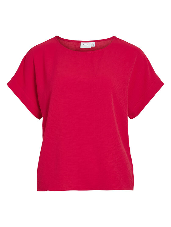 Vila Vila Футболка Josa 14101663 Рожевий Regular Fit