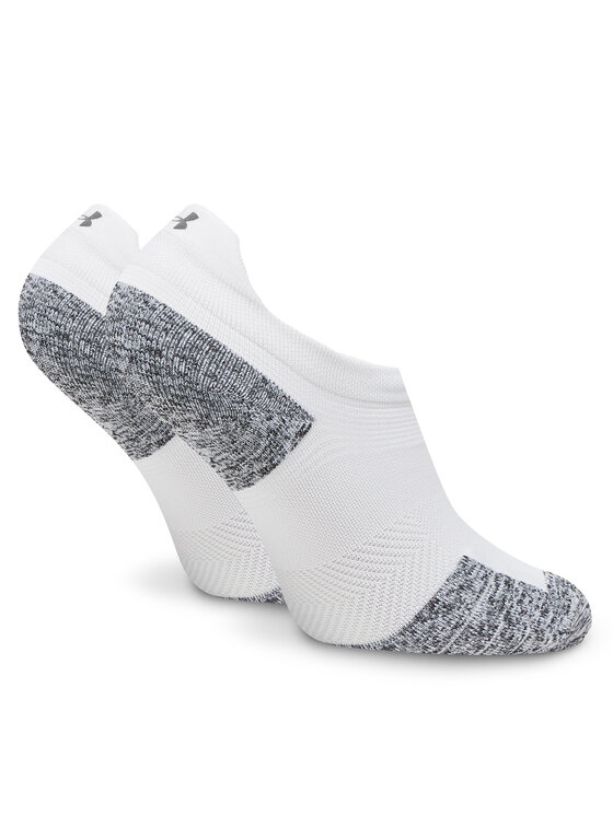 Under Armour Kratke nogavice Under Armour UA ArmourDry® Run 1387044 Bela