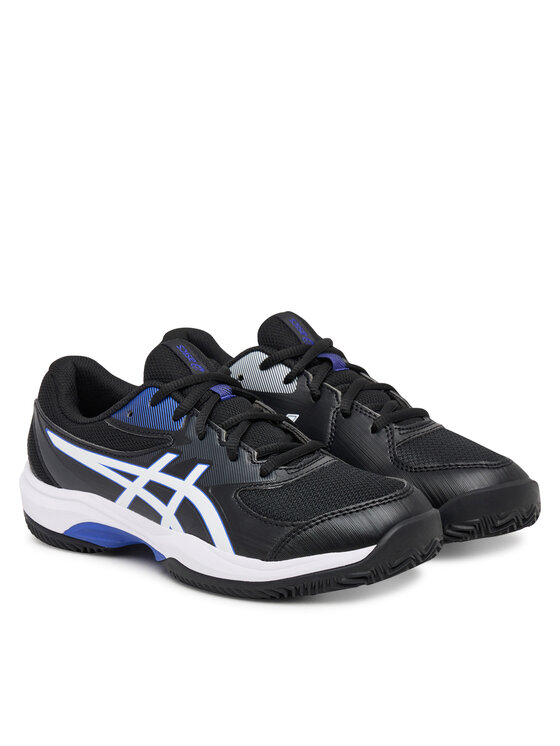 Asics Обувки за тенис Asics Gel-Game Gs Clay/Oc 1044A082 Черен