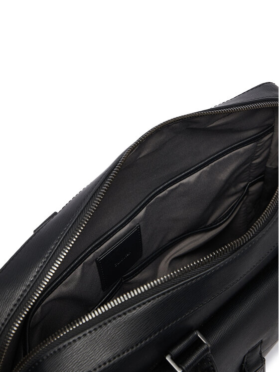 Calvin Klein Brašna na notebook Calvin Klein Emblem Hw Commuter LV04D3504G Černá