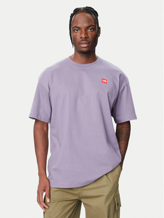 The North Face The North Face Camiseta Red Box NF0A8EG5NNK1 Morado claro Relaxed Fit