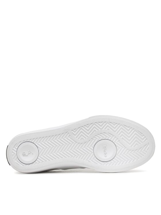 Polo Ralph Lauren Sneakersy Polo Ralph Lauren Sayer 816893734003 Biela