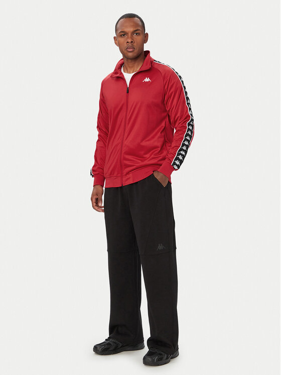 Kappa Kappa Sweatshirt 301EFU0 Rot Regular Fit