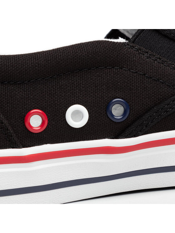 Tommy Jeans Scarpe sportive Tommy Jeans Textile Slip On EM0EM00002 Nero