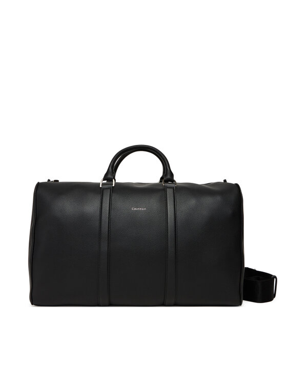 Calvin Klein Torba weekendowa Calvin Klein Raised Duffle LV04D3158G Czarny