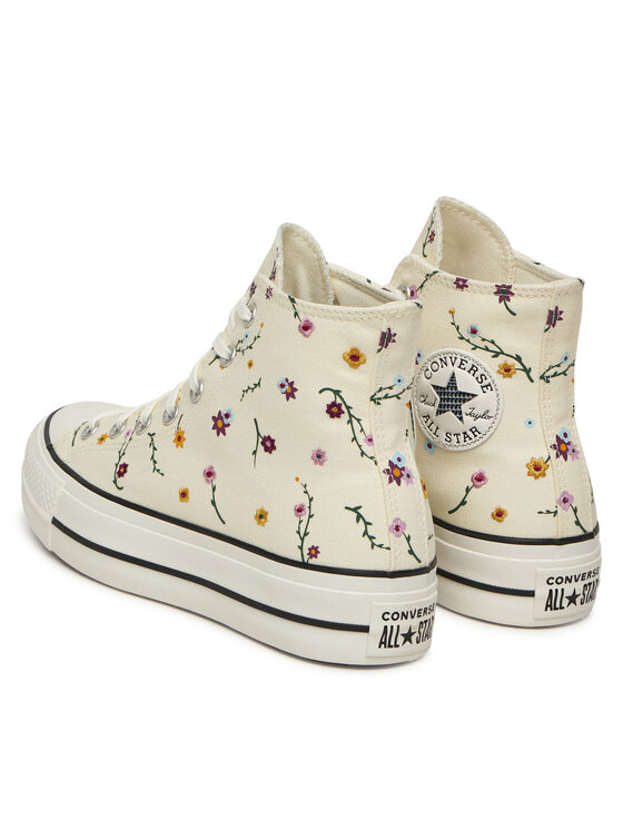 Converse Trampki Converse Chuck Taylor All Star Lift A15536C Écru