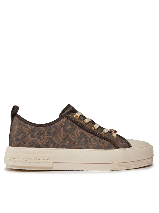 MICHAEL Michael Kors Tornacipő MICHAEL Michael Kors Evy Lace Up 43H3EYFS1B Barna