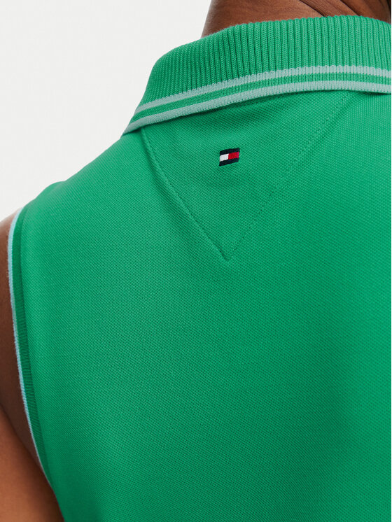 Tommy Hilfiger Tommy Hilfiger Polo 1985 WW0WW49561 Verde Slim Fit