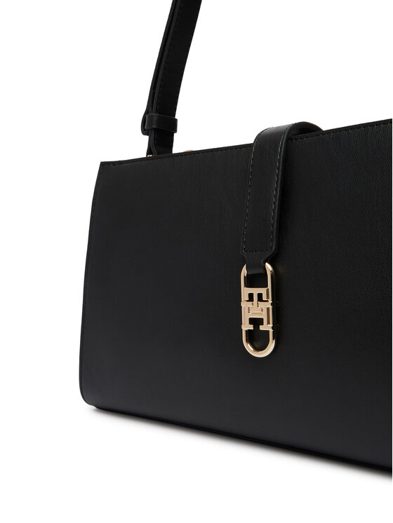 Tommy Hilfiger Geantă Tommy Hilfiger Th Libre Shoulder Bag AW0AW17718 Negru