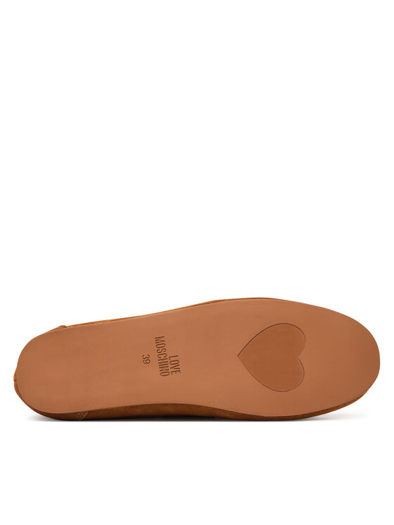LOVE MOSCHINO Мокасини LOVE MOSCHINO JA10101G1OIG0200 Коричневий