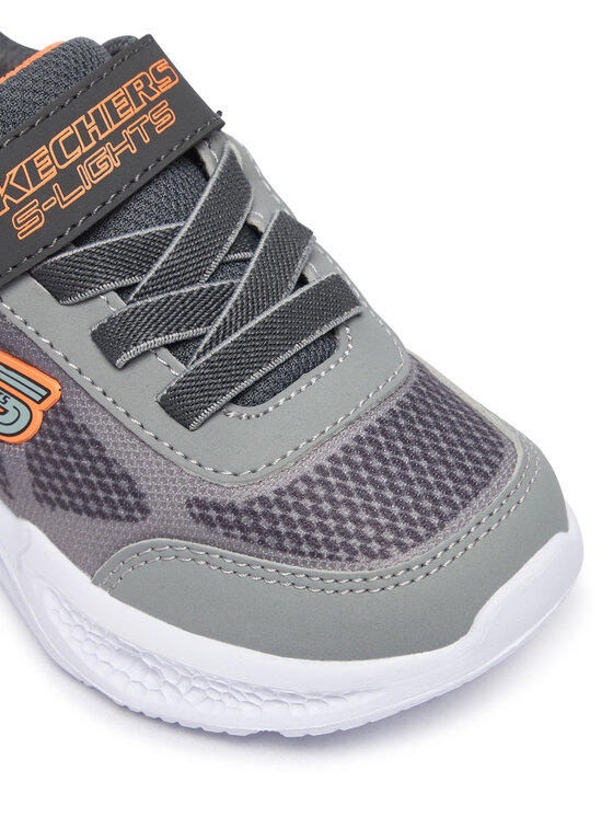 Skechers Sneakersy Skechers Meteor-Lights-Krendox 401495N/CCGY Szary