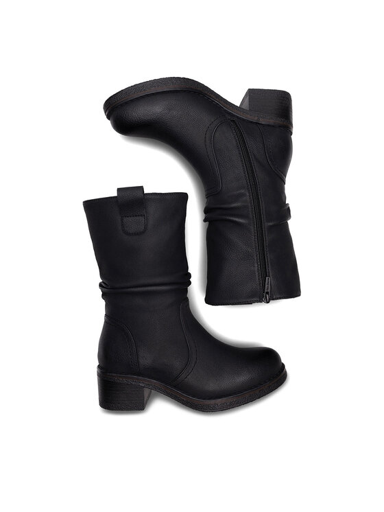 Clara Barson Polokozačky Clara Barson KAIA WS6183-10 Černá