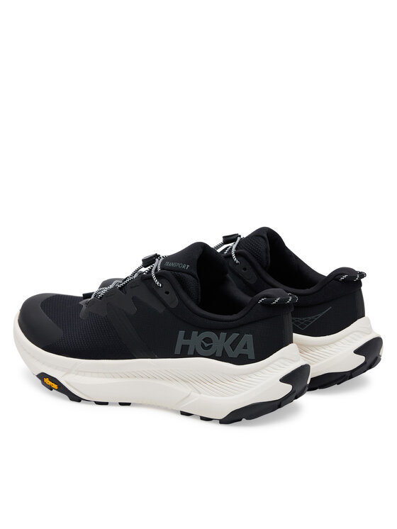 Hoka Παπούτσια πεζοπορίας Hoka Transport Wide 1164370 Μαύρο
