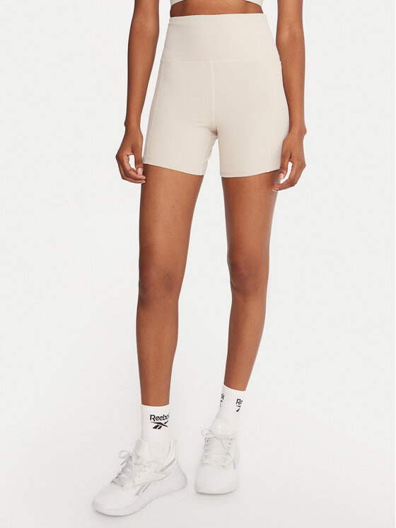 Reebok Reebok Κολάν Ποδηλασίας Reebok X Ewa Chodakowska RK25314CCW Κρεμ Slim Fit