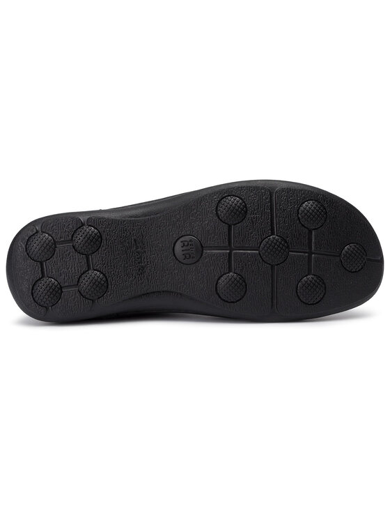 Clarks Poltopánky Clarks Nature Three 203390087 Čierna