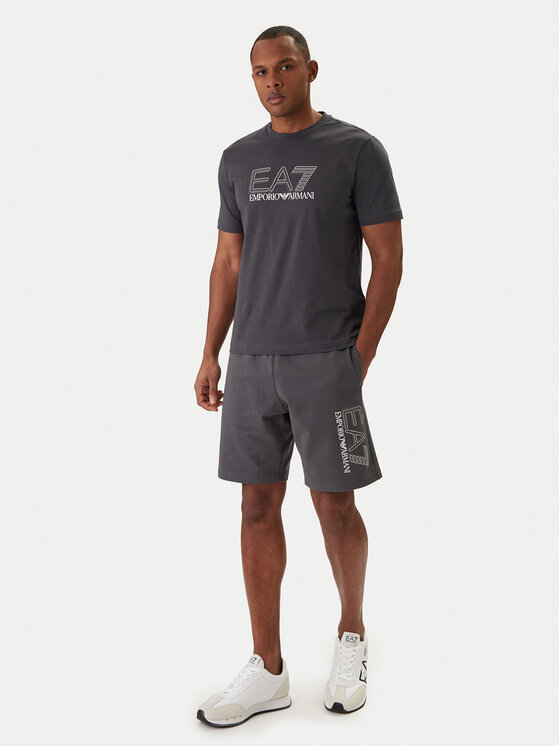 EA7 Emporio Armani EA7 Emporio Armani Camiseta 7M001307 AF10375 Gris Regular Fit