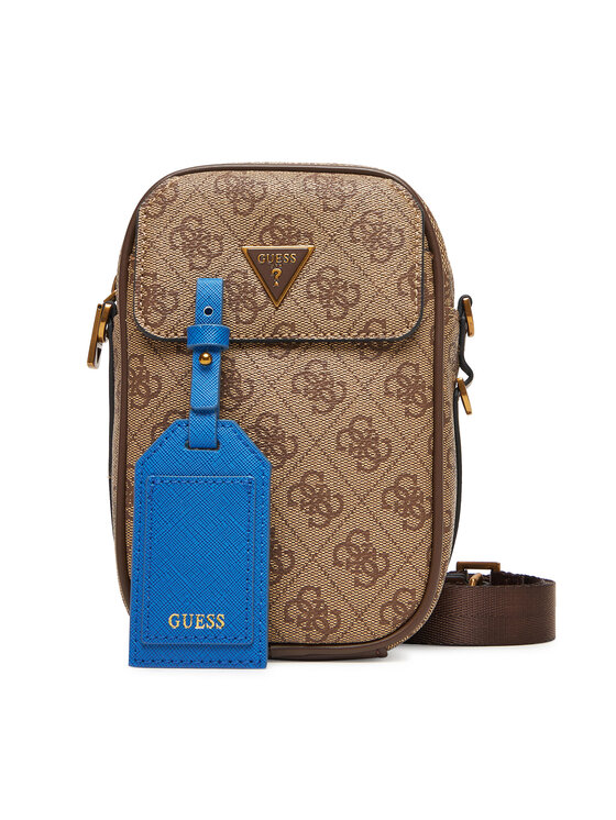 Guess Плоска сумка Guess HMMILO P5425 Коричневий