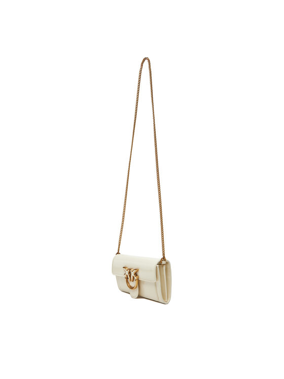 PINKO Borsetta PINKO Love One Wallet C PE25 PLTT 100062 A1UV Bianco
