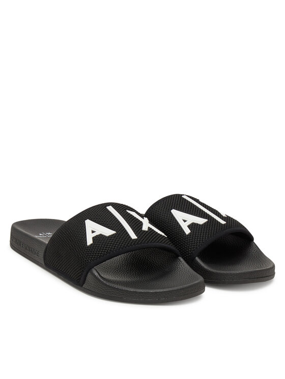 Armani Exchange Шльопанці Armani Exchange XUP001 XV820 S277 Чорний