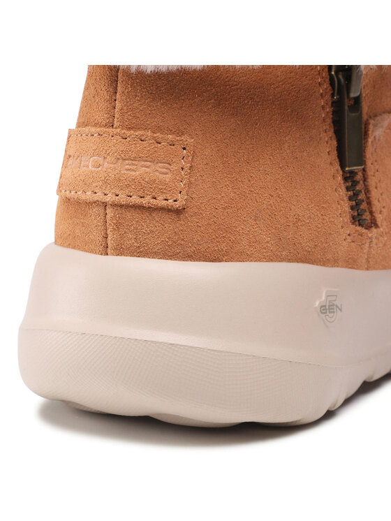 Skechers Škornji Skechers Go Joy 144003/CSNT Rjava