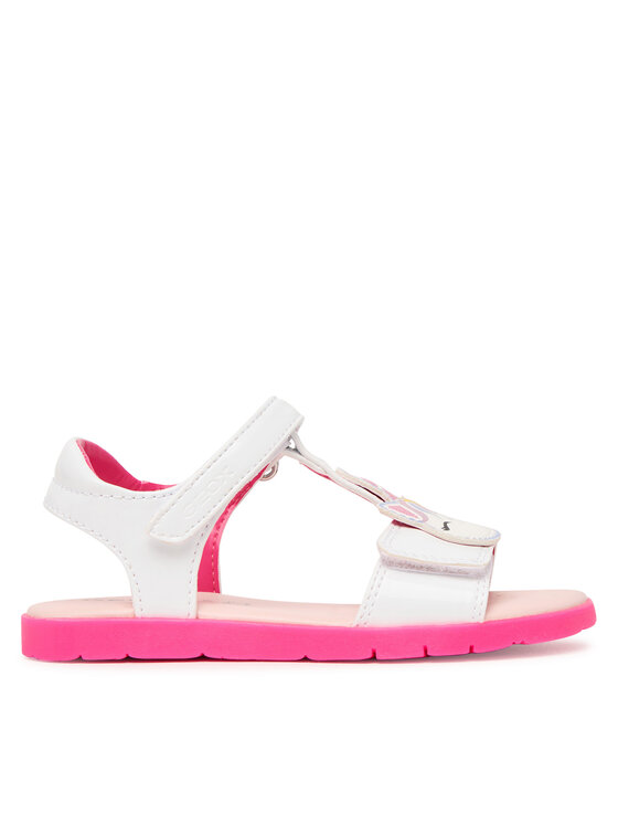 Geox Szandál Geox J Sandal Joyfoot Gir J65P1C 000HH C1441 M Fehér