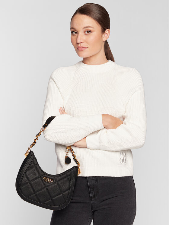 Guess Kabelka Guess Abey (QB) HWQB85 58010 Černá