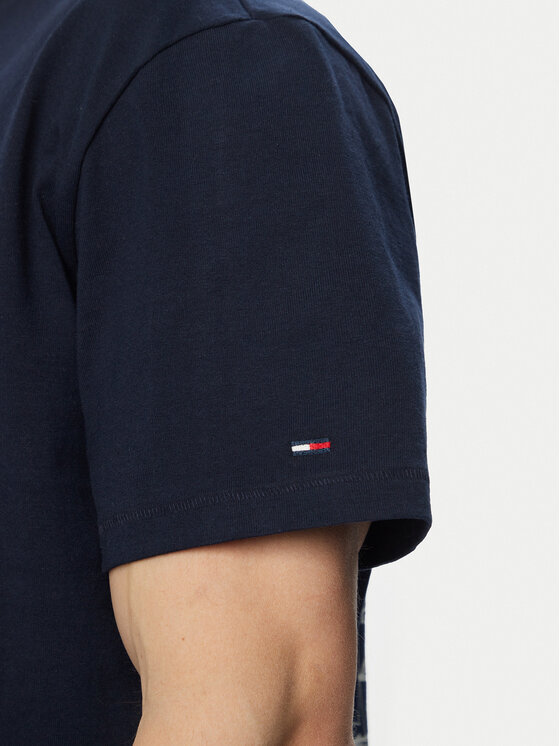 Tommy Jeans Tommy Jeans Camiseta Sailboat DM0DM23184 Azul marino Regular Fit