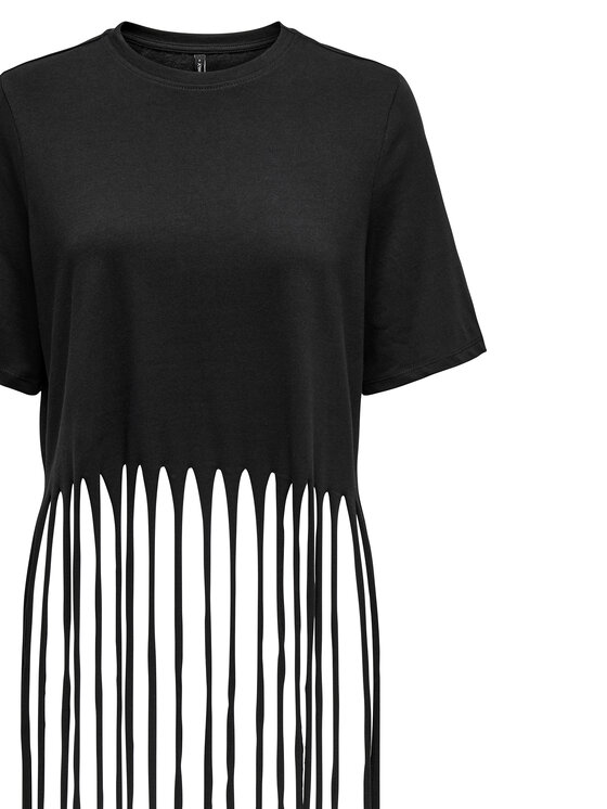 ONLY ONLY Camiseta Zinna 15325262 Negro Regular Fit
