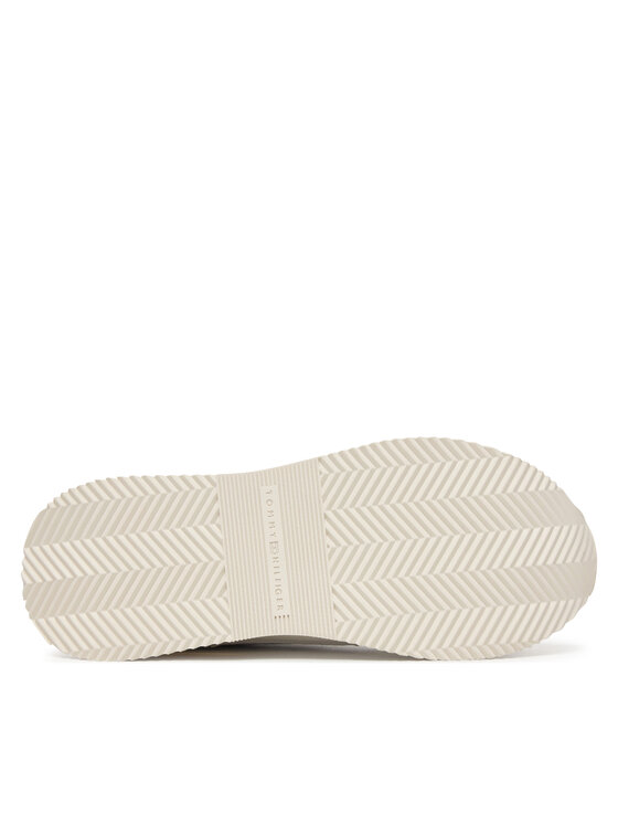 Tommy Hilfiger Сникърси Tommy Hilfiger Th Chic Monogram Runner FW0FW09464 Бял
