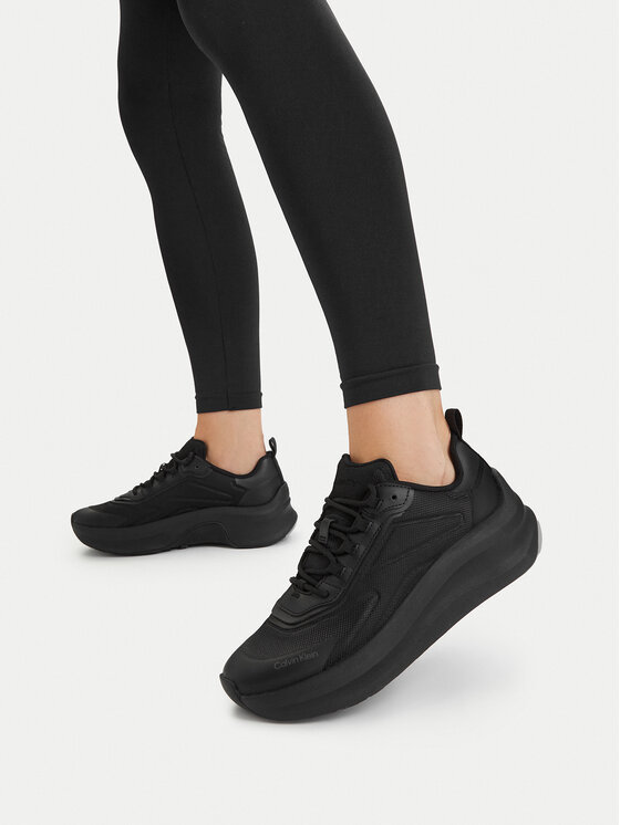 Calvin Klein Αθλητικά Calvin Klein Chunky Runner Laceup Hf Blst Ny HW0HW03111 Μαύρο