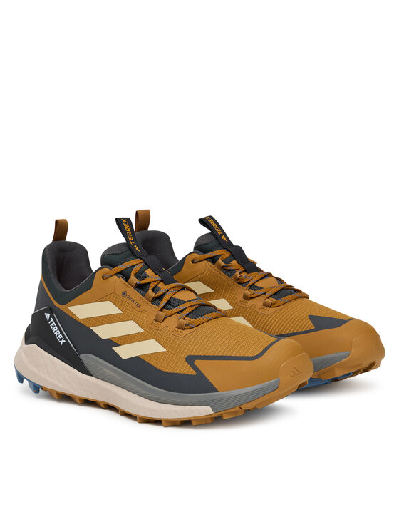 adidas Trekingová obuv adidas Terrex Free Hiker 2.0 Low Gore-Tex JP5611 Hnědá