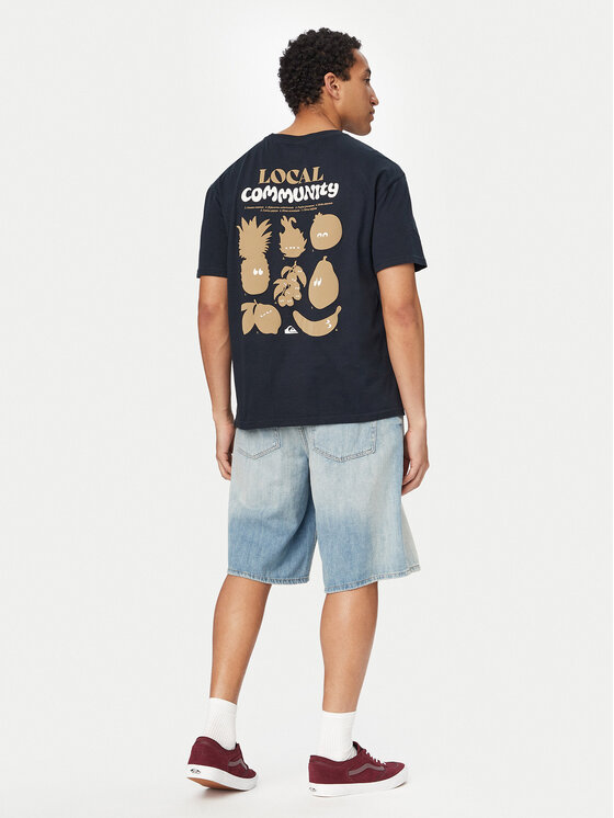 Quiksilver Quiksilver Camiseta Fruits Tide EQYZT08296 Negro Regular Fit