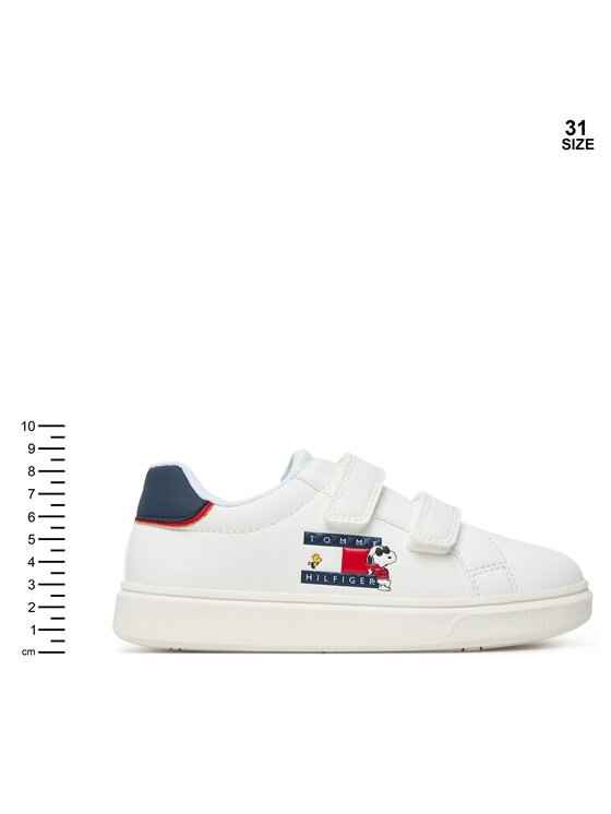 Tommy Hilfiger Sneakersy Tommy Hilfiger Hector T1X9-35320-1355 S Biały
